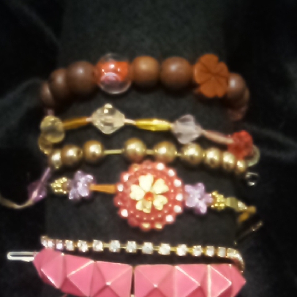 Chic Multicolor Beaded Bracelet Set